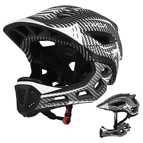 Irfora Kids Helmet,Kids Detachable Full Face Helmet Children Sports Safety Bike Helmet Protective Gear For Cycling Skateboarding Roller Skating Scooter