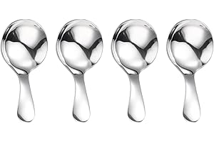 Mini Scoops for Candy: 4 Small Spoons Perfect for Small Jar Seasonings