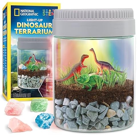 NATIONAL GEOGRAPHIC Dinosaur Terrarium Kit for Kids Cover