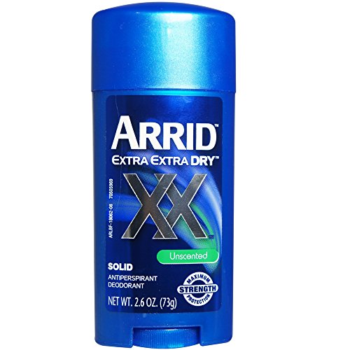 Arrid XX Solid Antiperspirant & Deodorant, Unscented - 2.7 oz - 2 pk