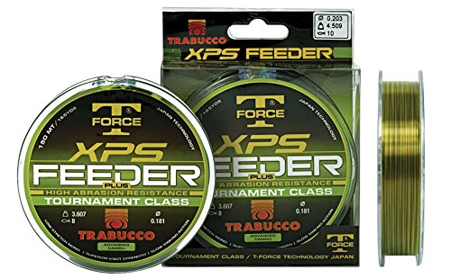 Trabucco Hilos de Pesca Feeder Plus XPS T Force 0.221 mm 150 m Nylon Spinning Surfcasting Carpfishing