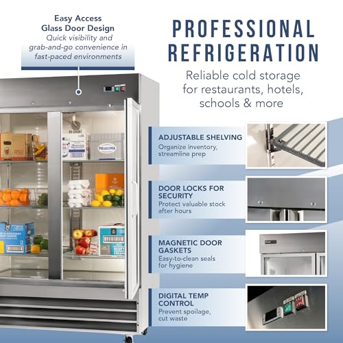 True commercial refrigerator reach-in