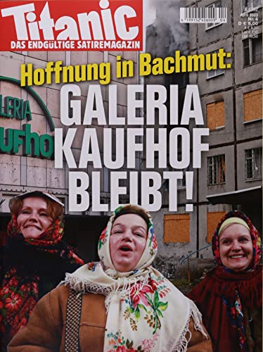 Cover of Titanic, April 2023