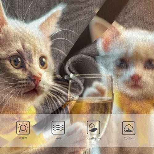 Drinking Cat Panties Little Girl Toddler Girls Underwear Cotton Florals Kids Undies Briefs 2t3