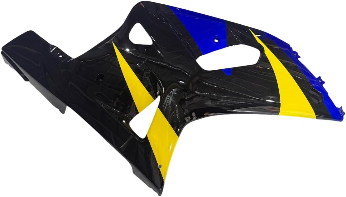 ABS Plastic Bodywork Full Fairing Kit for Suzuki GSXR600 GSXR750 K1 2000 2001 2002 2003 GSX-R750 GSX-R600 ABS Injection Fairings Body Kit Body Frame Body Panel Set - Black Blue Yellow