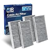AirTechnik CF10135 Cabin Air Filter w/Activated Carbon (2 Pack) | Fits Acura CSX 2006, EL