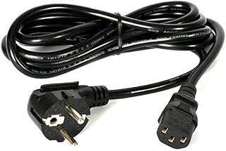 shahinlight Shaheen Light 10A Power Computer Cable for Computers, Printers and All Similar Electronic Devices - Copper Intake - Insulation Matched to Standard Specifications (1.5 Meters)