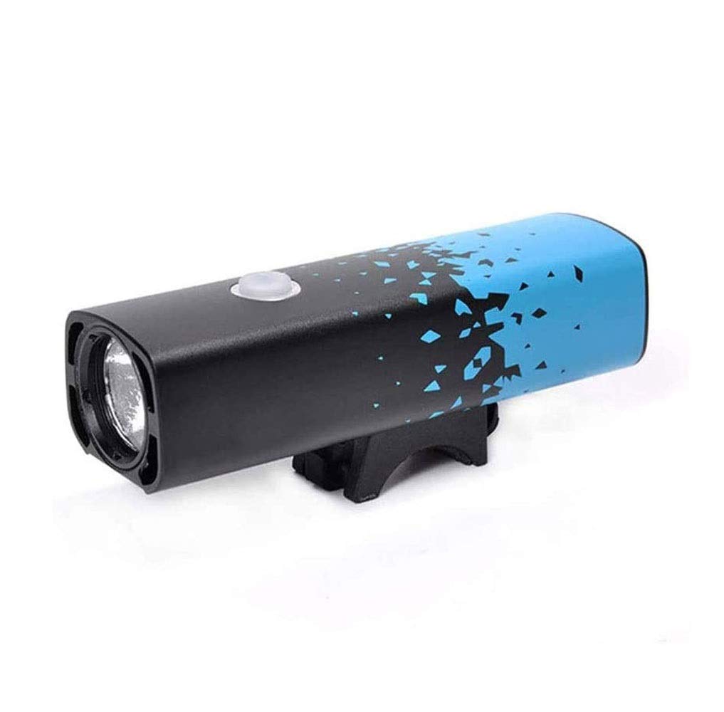 600 Lumen Bike Light □ 5 Modos □ Compacto y Duradero □ Impermeable □ Faro Recargable USB □ para Carretera, montaña, Bicicletas de cercanías