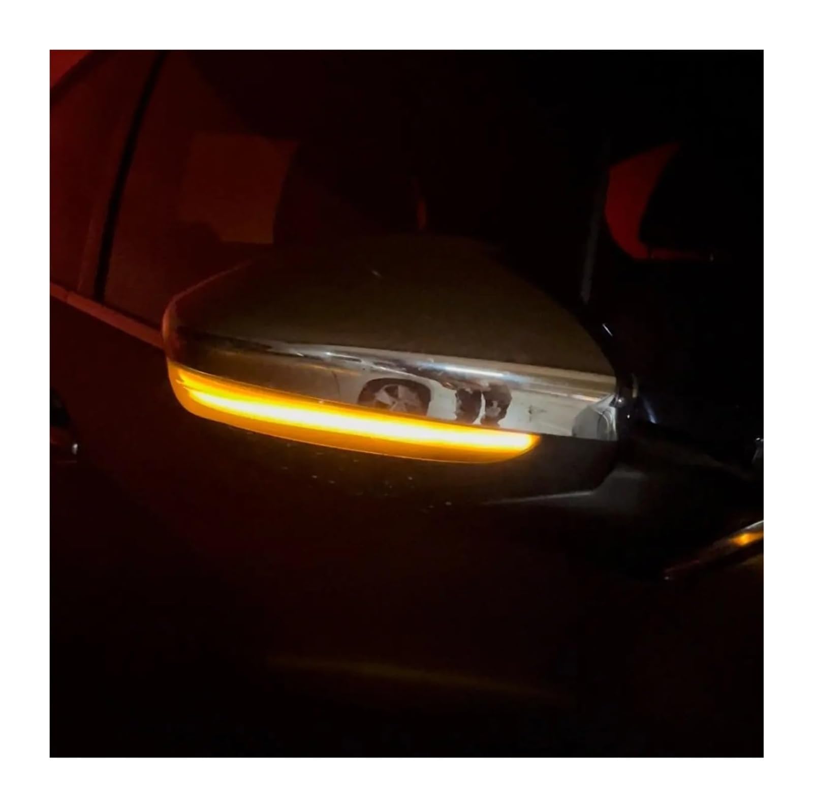 Signal Indicateurs lumières Pour P&eugeot 208 2008-2019- Clignotant LED Dynamique Feu Position Latéral Clignotant(Smoked Lens)