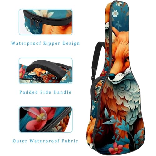 Sac pour guitare multicolore imperméable avec couche de protection contre les chocs - 4