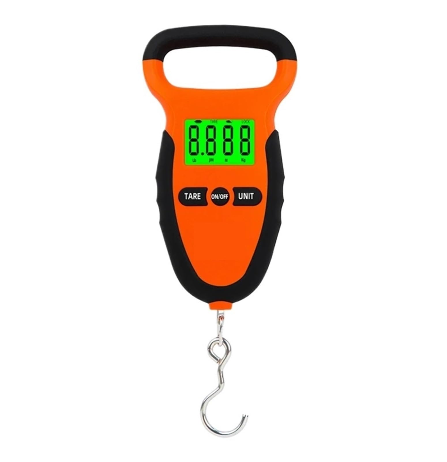 Kongmm One Color Digital Crane Scale, 50Kg/10G Fish Hook Weighing Hanging Scale Digital Hook Scale Handle Weighing For Fishing Luggage