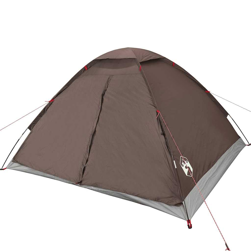 Tenda da campeggio a cupola, verde oliva, impermeabile, in poliestere, leggera, con borsa per il trasporto, per attività all'aperto, campeggio, escursionismo, festival