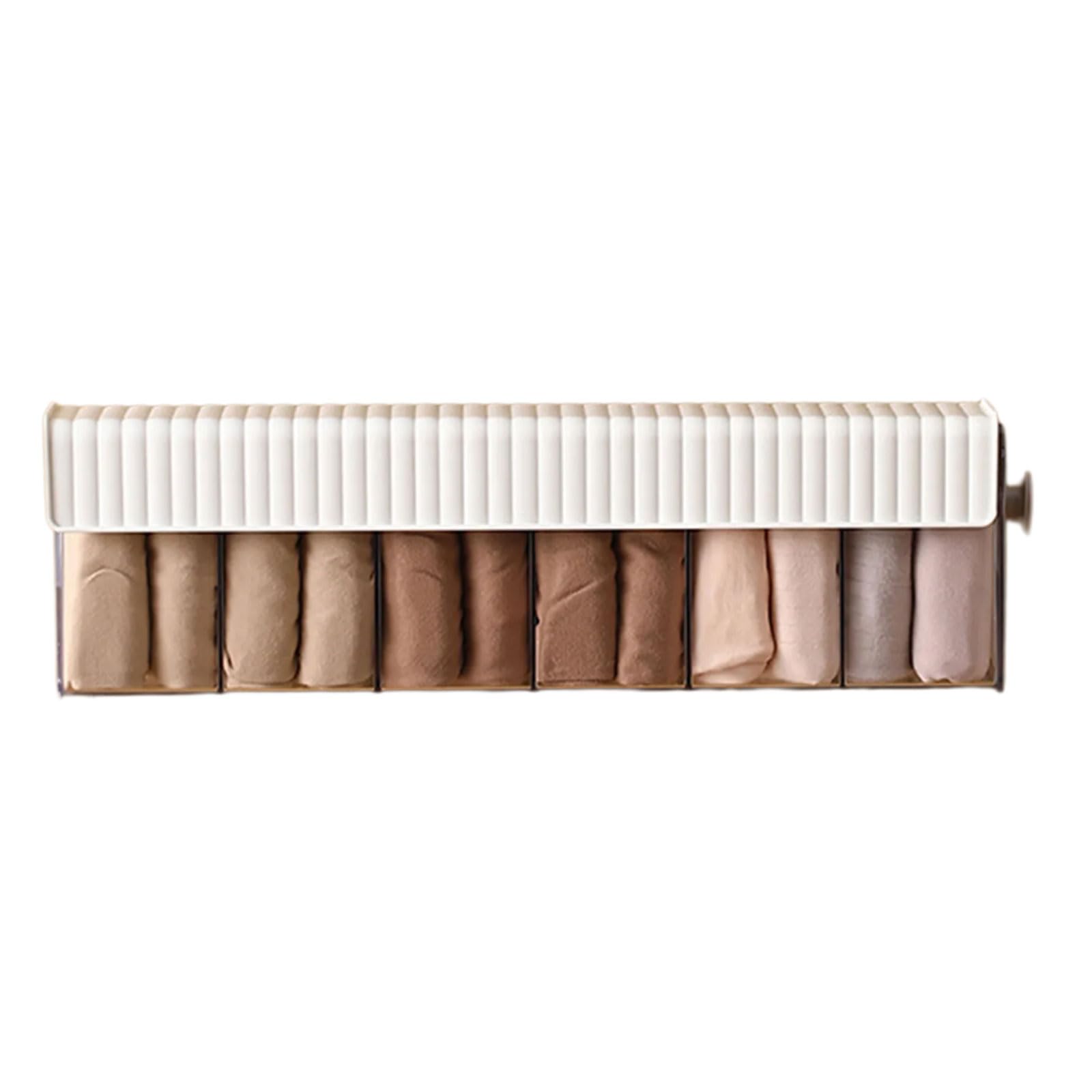 Drawer Styles Lingerie Box Resistant Sock Storage Bin Wall Mount Underwear Organiser For Closet Dorm Room