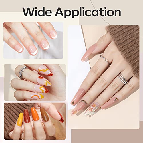 Modelones 2W-US-KR3-GM Builder Nail Gel,7-In-One Clear Gel Builder thumb #5