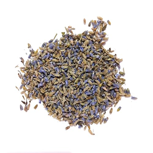 Lavanda Em Flores (Alfazema Azul) Premium - Chá, Banho, Incenso, Aromaterapia (250, Gramas)