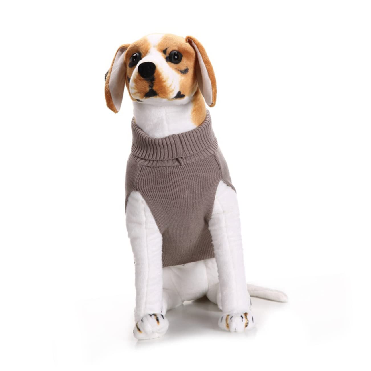 BESPORTBLE 2st Winter-hundepullover Kleine Hundekleidung Pullover Für Hunde Klein Welpenkleidung Halloween-hundepullover Für Große Hunde Großer Hundepullover Wärmeres Haustier Winterhund Grey