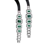 New 2026 New Geometric Women's Light Luxury Geometric Splicing Design With Micro Inlaid Long Earringquare Earrings-Chic Stud Earrings, Fashion Accessory For Women's Daily Style