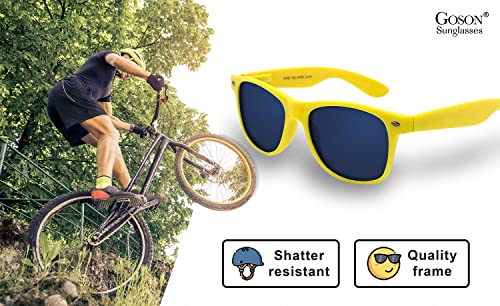 Image of Goson Designer Fashion Sunglasses For Men Women - UV400 Retro Sun Glasses