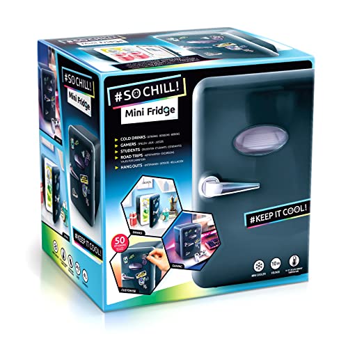 Canal Toys - Mini koelkast gamer USB-oplader, capaciteit 4L - Zwart - INF 038 - Afbeelding 3