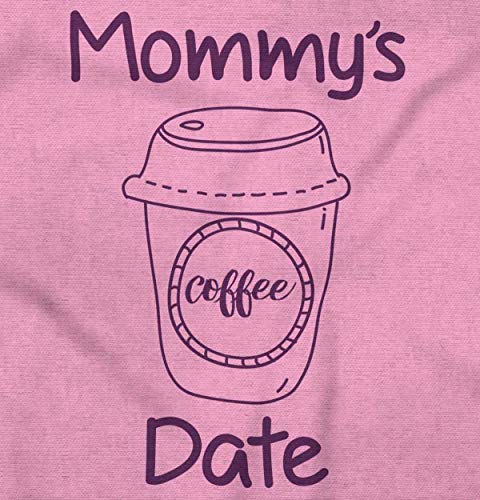 Brisco Brands Mommy's Coffee Date Cute Adorable Baby Romper Boys or Girls2