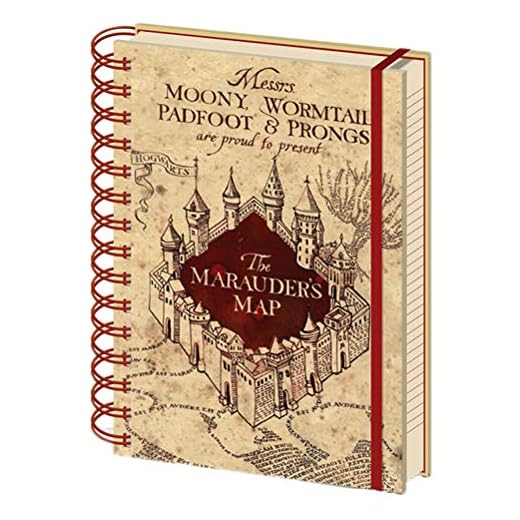 Pyramid International Carnet de Notes ‘’The Marauders Map’’ Harry Potter A5 Pyramid International SR72325