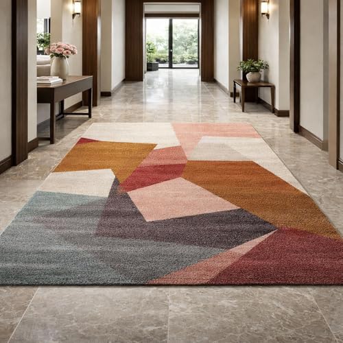 Tapis de salon moderne sous le canapé pour une pièce chaleureuse - 2