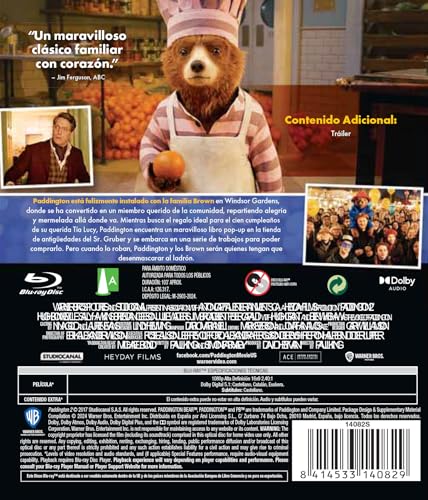 Paddington 2 Blu-ray