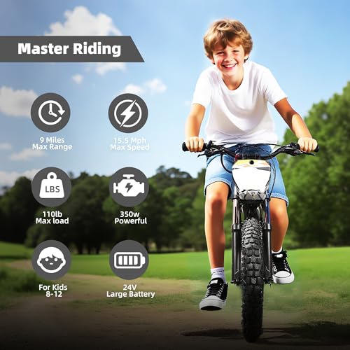 KOZRUNS Electric Dirt Bike for Kids