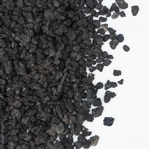 Pulovin 2.5lbs Lava Rocks for Plants, 1/5 Inch Black Gravel for Succulent, Cactus, Bonsai Tree, Pure...