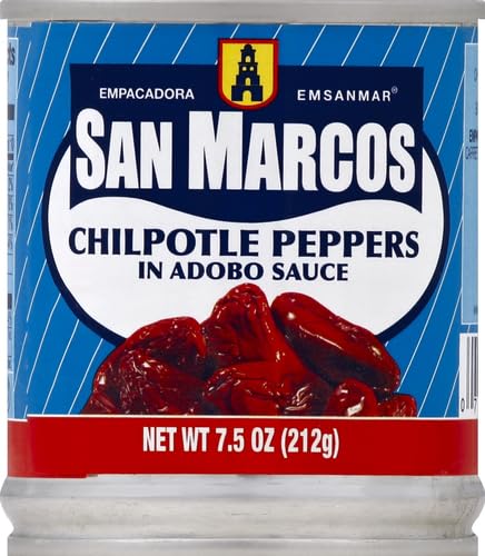 Image of San Marcos, Chilpotle In Adobo Sauce, 7.5 Ounce (Pack of 3)
