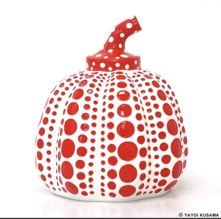 草間彌生 かぼちゃのオブジェ美術品パンプキンキャストモマMoMA