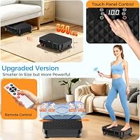 Vibration Plate Exercise Machine ,250 Levels Vibrating Plate — image 9