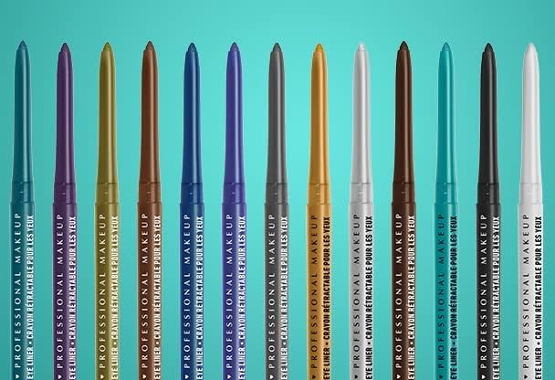 My Colors Waterproof Kohl & Kajal Auto Eye Liner Pencil,Navy Blue, Semi-Matte Finish, 0.32g-image-2