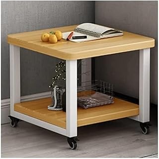 プリンター台プリンターラック 2 段プリンター スタンド キャスター付き ローリング プリンター カート デスク下 プリンター テーブル プリンター棚 電子レンジ ラックレンジラックレンジ台 (Color : C, Size : 50*40*50cm)