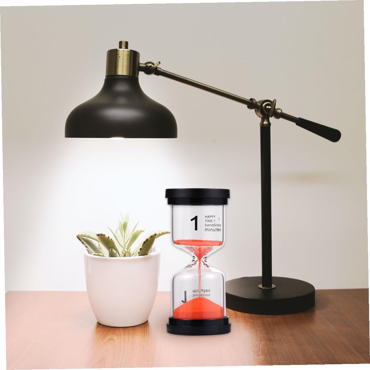 MAGICLULU Orologio A Clessidra in Plastica E Confezione Da 6 Timer Da Tavolo Strumento Di Gestione Del Tempo Per Arredamento Casa Ufficio E Giocattoli Educativi