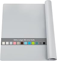 Vista 29 de Tapetes de silicona de grado alimenticio para encimera de cocina, tapete protector de encimera, resistente al calor, tapete para freidora de aire