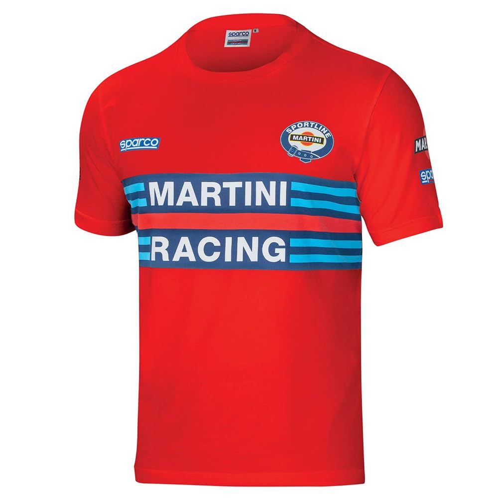 Sparco 01274MRRS5XXL CAMISETA MARTINI-R TALLA XXL ROJO