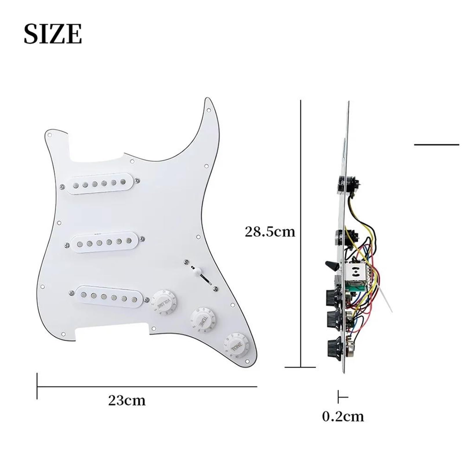 Pickguard Załadowany Do Gitary Przetworniki Do Gitary Elektrycznej