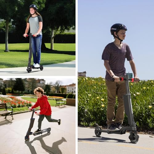 HX X6 Electric Scooter for youth and adults with Removable Battery,25KM Range,350W Motor&25KM/H Top Speed,Double Braking System,Portable Triple Folding E Scooter for Outdoor-5.5" Tires - Image 8