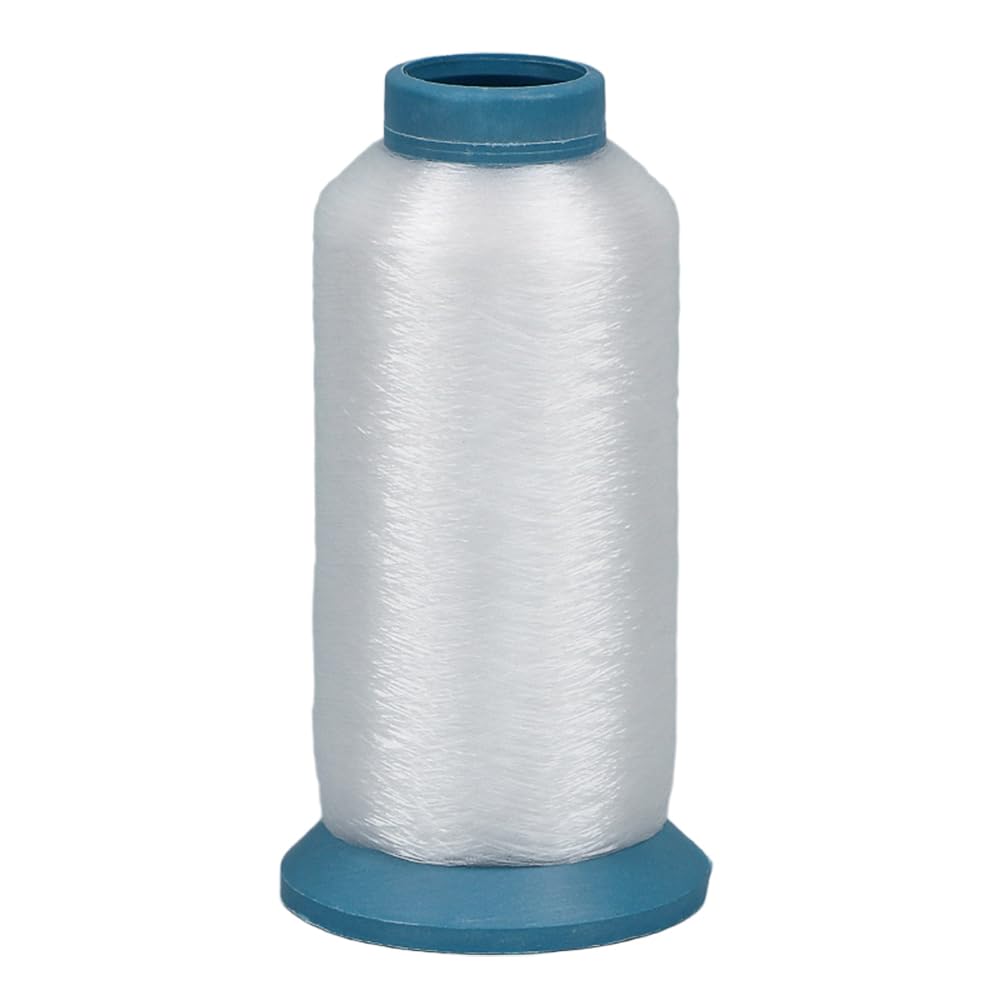 0.2mm Clear Nylon Thread, Nylon Sewing Thread for Hand and Machine Sewing, 4000 Meter