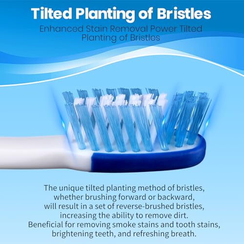 Image of Fremouth Firm Toothbrushes, Ergonomic Handle, 6 Count