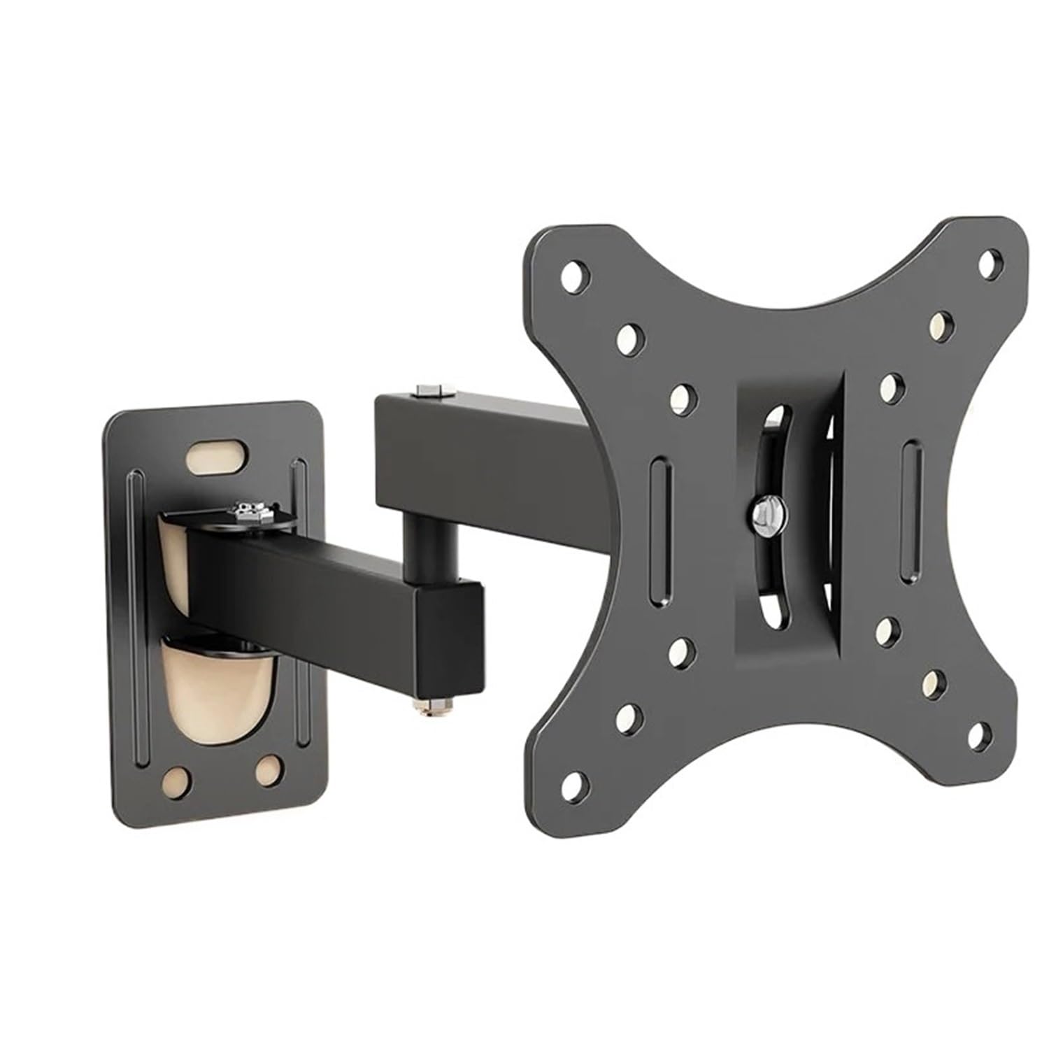 Staffa Da Parete for TV Angolare A Movimento Completo Da 10-32 Pollici, VESA 100x100 Mm | Supporto universale regolabile e inclinabile, staffa for montaggio a parete for TV
