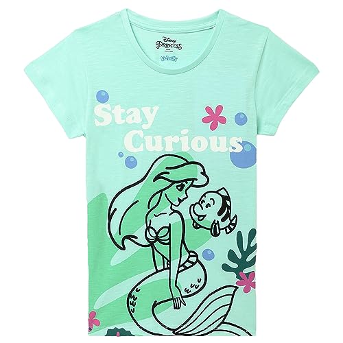 Image of Kidsville Girl's Printed Regular Fit T-Shirt