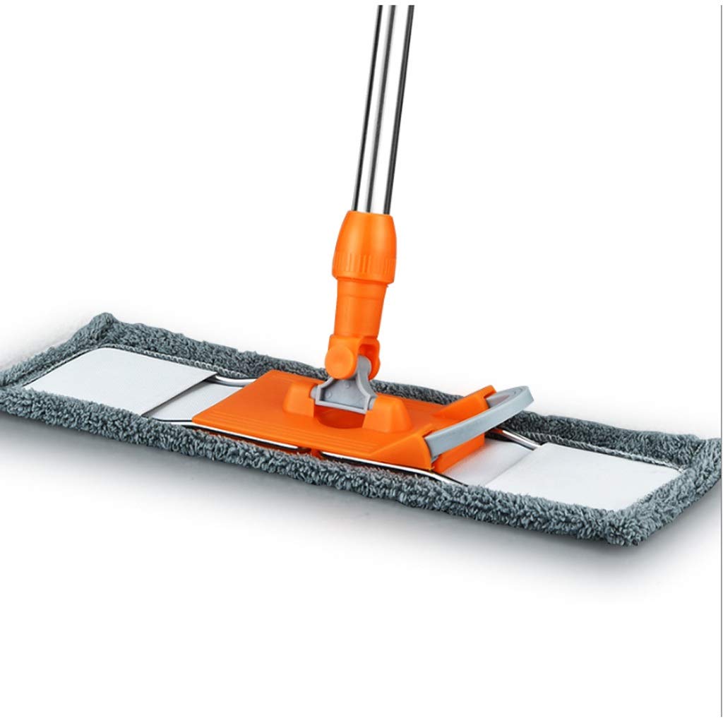 mop， Flat Mop Household Wood Floor Rotating Lazy to Dry Wet Dual-use One Tow Clean Hand-Washing