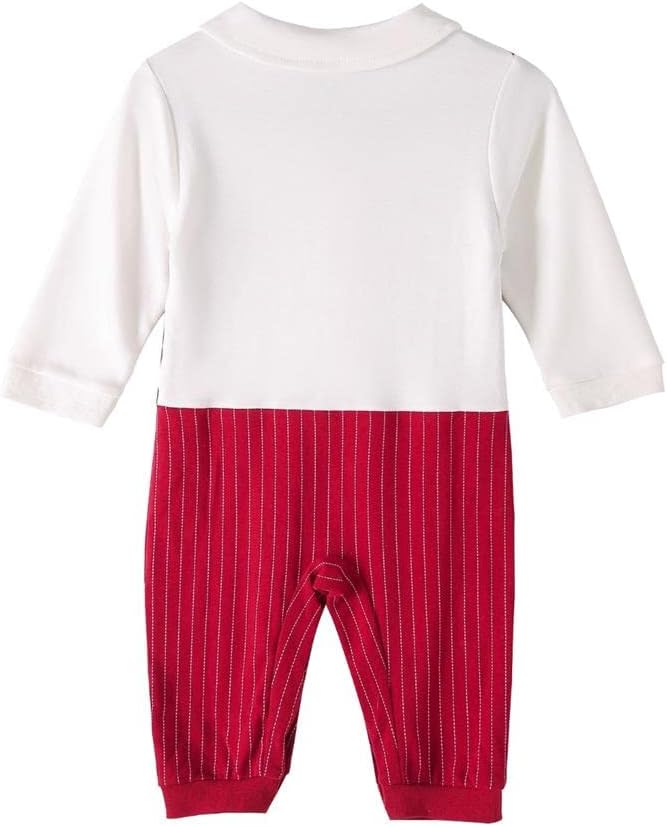 Dressy Daisy Infant Baby Boy One-Piece Gentleman Bodysuit Formal Outfit Onesie Vest Suit Romper with Bowtie - Image 2