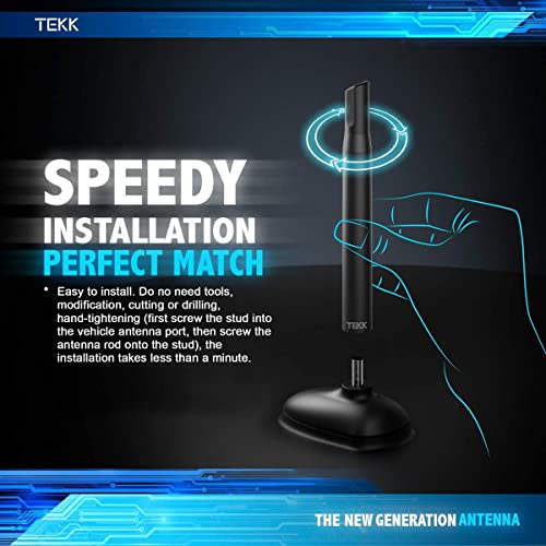Tekk EK311KK Short Antenna Compatible thumb #4