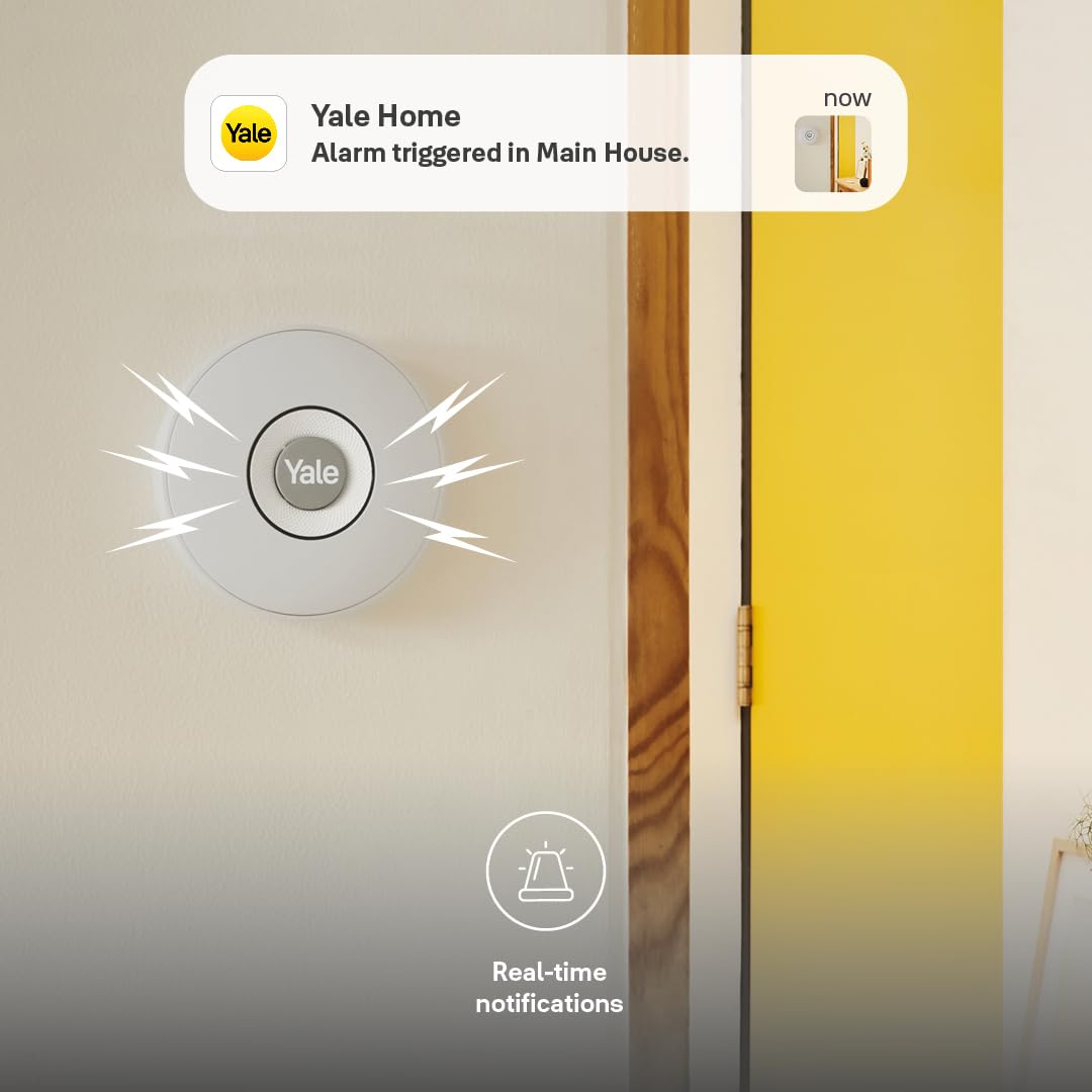 Yale Indoor Siren, White, Alarm Accessory - Image 4