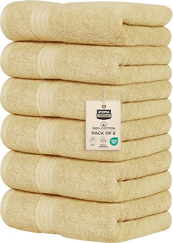 Utopia Handtücher, Baumwolle, 700 g/m², 6 Stück Utopia Handtücher, Baumwolle, 700 g/m², 6 Stück