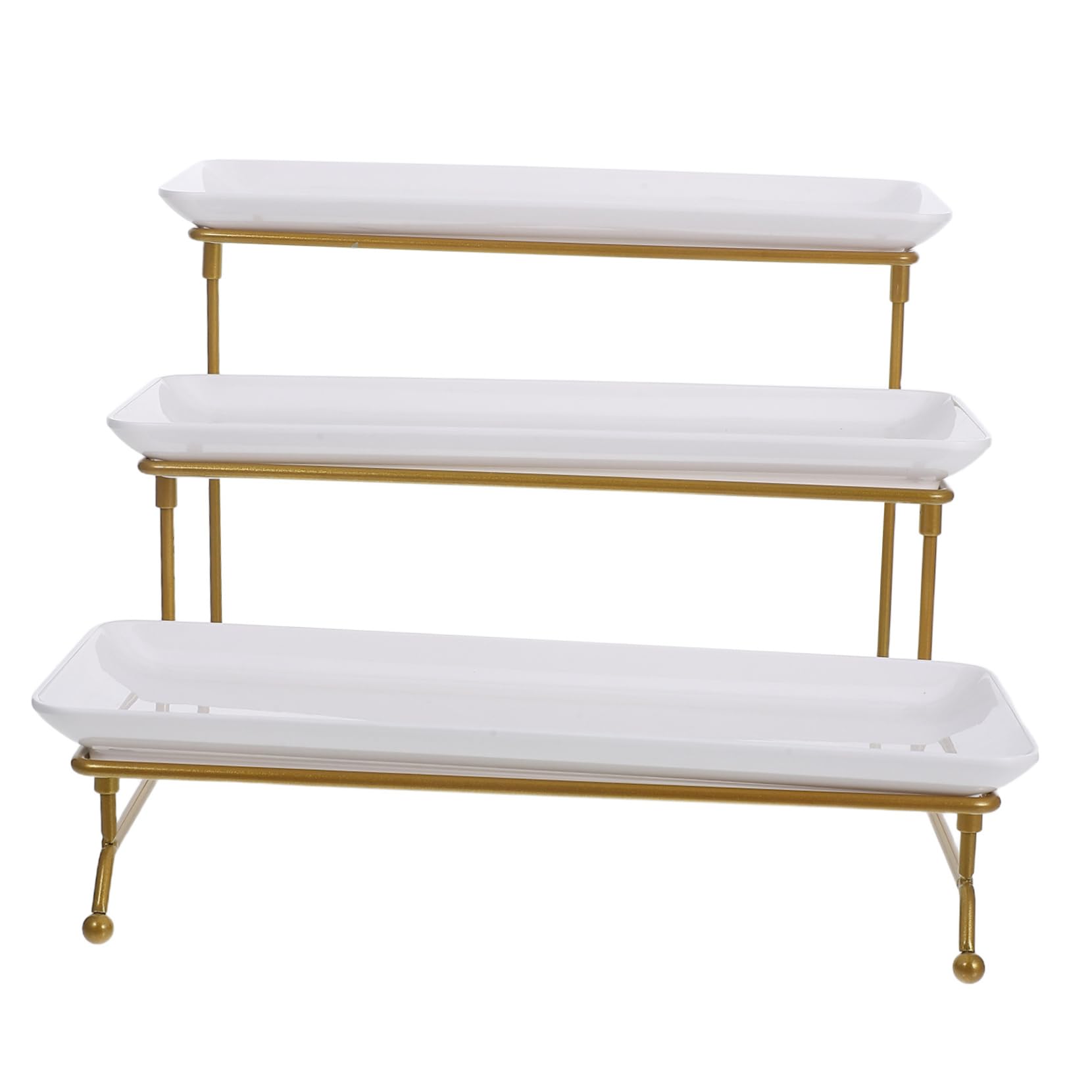 Dessert Stand, Elegant European Dessert Stand - Multi-Tierfor Table Display Perfect for Cakes
