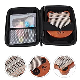 BIENKA 17 Touches Pouce Piano Panda Forme Acajou Kalimba Mbira Doigt Piano Kalimba avec Sac De Rangement Marteau for… - Les Beatles, Paul McCartney, John Lennon, RIngo Starr, George Harrison BIENKA 17 Touches Pouce Piano Panda Forme Acajou Kalimba Mbira Doigt Piano Kalimba avec Sac De Rangement Marteau for… – Image 6